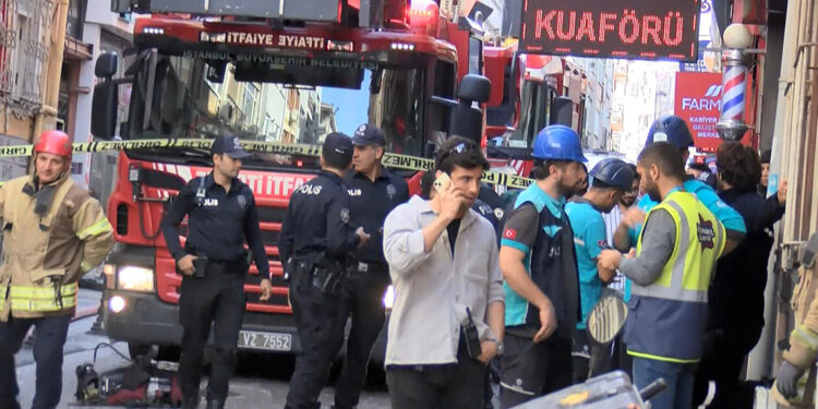 Kadıköy'de doğalgaz patlaması:1 yaralı