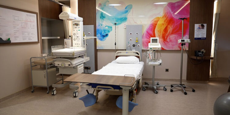 Kişiye özel doğum ünitesi anne ve bebek bağını güçlendiriyor