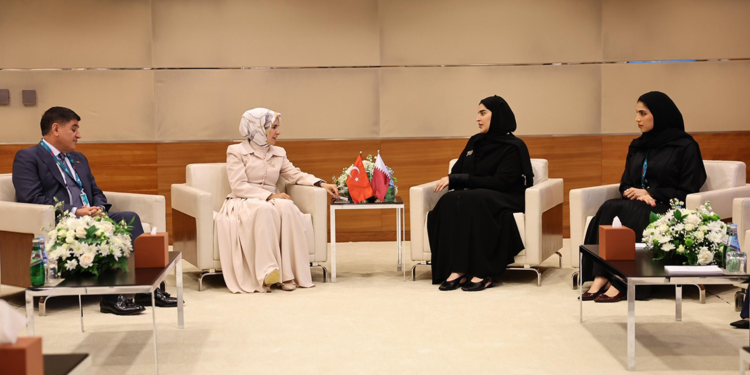 Mahinur Özdemir Göktaş Katar’da