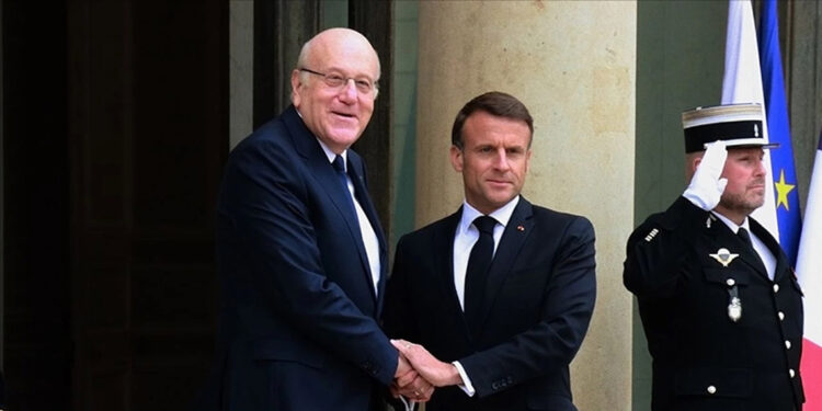 Mikati ve Macron Lübnan'daki son durumu görüştü