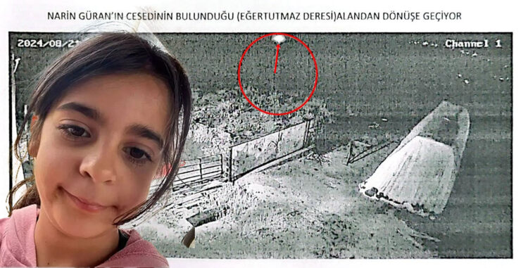 Narin'in kaybolduğu günün gecesi Salim Güran dere yatağına gitmiş