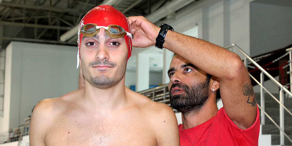 Otizmli yüzücü Yiğit Kerem'in milli takım hayali