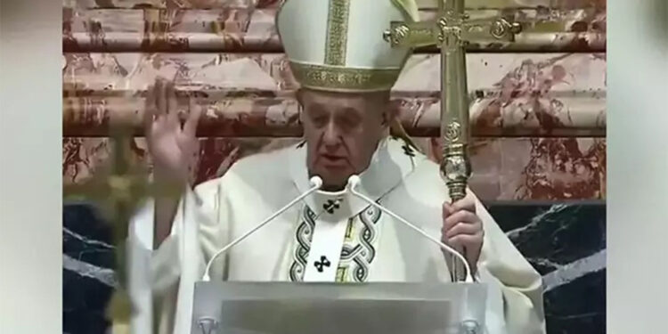 Papa'dan uluslararası topluma barış çağrısı