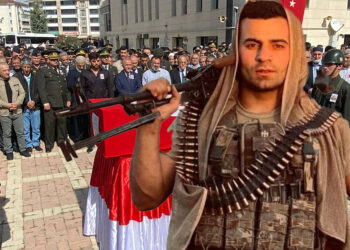 Piyade Sözleşmeli Er Sefer Alan'a veda
