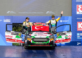Ralli pilotu Ali Türkkan, sezonu dünya üçüncüsü olarak bitirdi