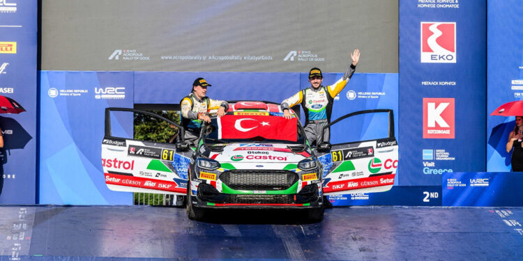 Ralli pilotu Ali Türkkan, sezonu dünya üçüncüsü olarak bitirdi