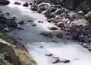 Rize'de dereye kireç döken kişiye 464 bin 585 lira ceza