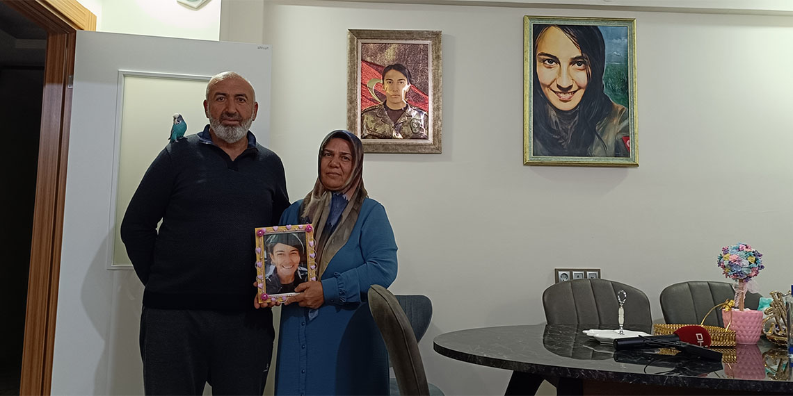 Şehit Komiser Yardımcısı Kübra Doğanay'ın annesi, "Yavruma hemen koştum, dedim ‘kuzum rahat uyu sen, öcün alındı, çok şükür geberdi gitti’ dedim” dedi.