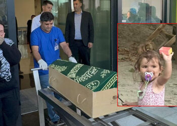 Sıla bebeğin cenazesinde gözyaşları sel oldu