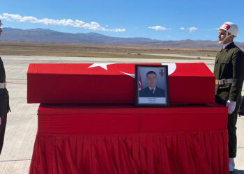 Şehit Uzman Çavuş Burak Geniş, memleketine uğurlandı
