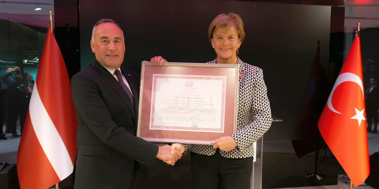 Serkan Kaptan, Letonya Fahri Konsolosu olarak atandı