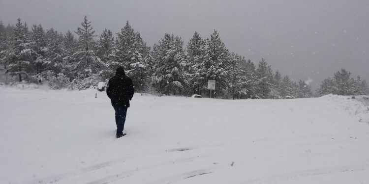 Sivas'ın yüksek kesimlerinde kar etkili oldu