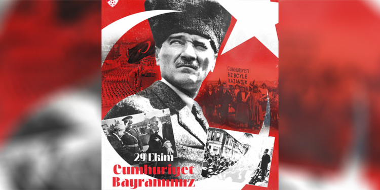 Spor camiasından 29 Ekim Cumhuriyet Bayramı mesajları