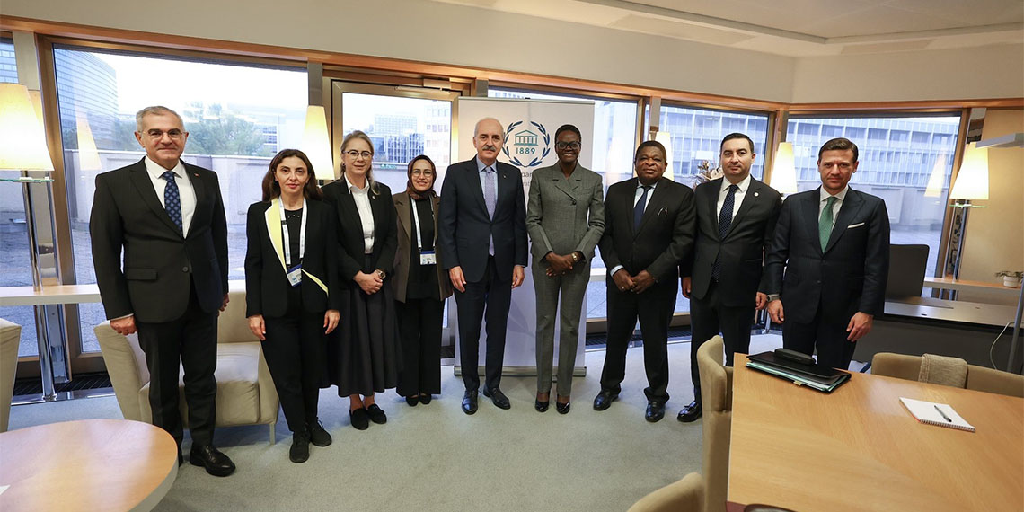 Türkiye Büyük Millet Meclisi (TBMM) Başkanı Numan Kurtulmuş, resmi ziyarette bulunmak üzere gittiği İsviçre’de Parlamentolar Arası Birlik Başkanı Tulia Ackson ile bir araya geldi.