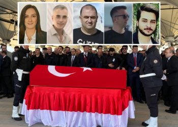TUSAŞ şehitleri son yolculuklarına uğurlandı