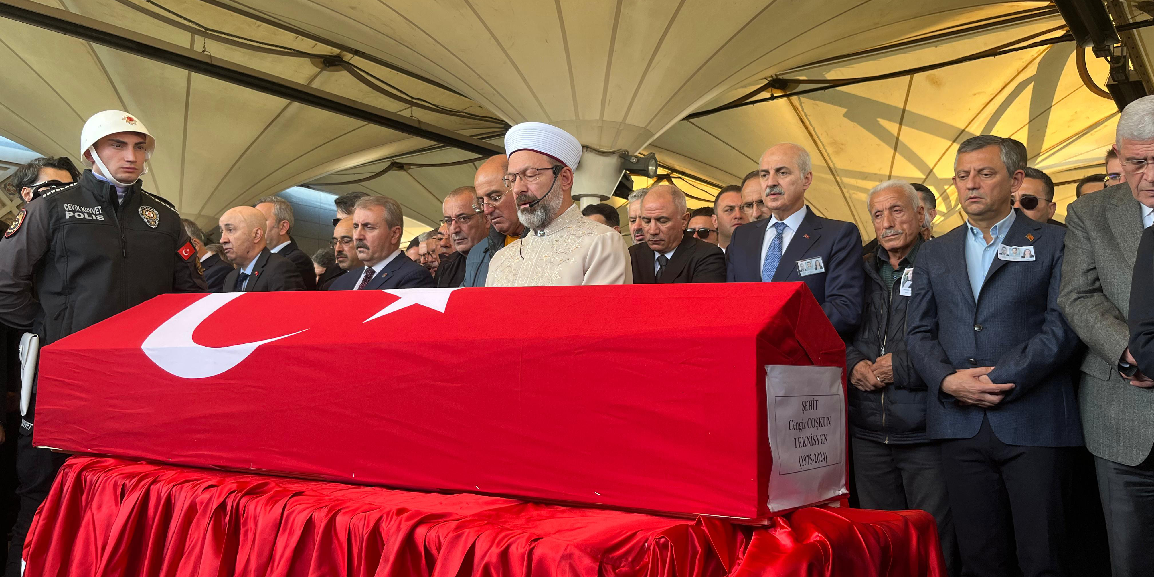 TUSAŞ şehitleri son yolculuklarına uğurlandı