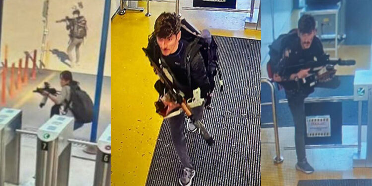 Teröristlerin TUSAŞ'a giriş görüntüleri