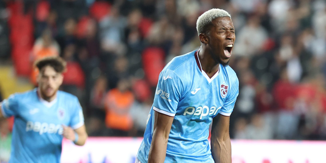 Trabzonspor’un en skoreri Simon Banza