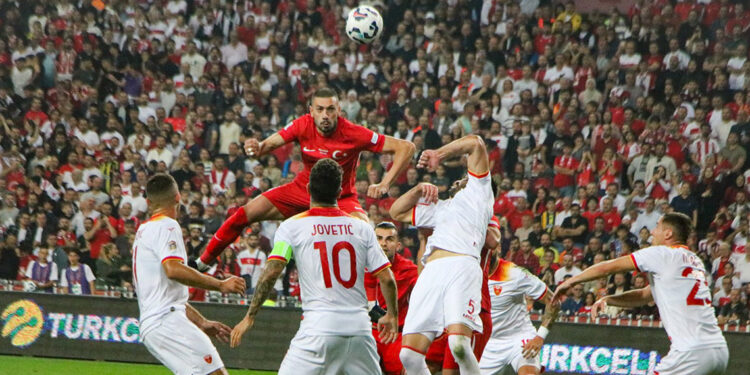 Türkiye- Karadağ'ı 1-0 mağlup etti