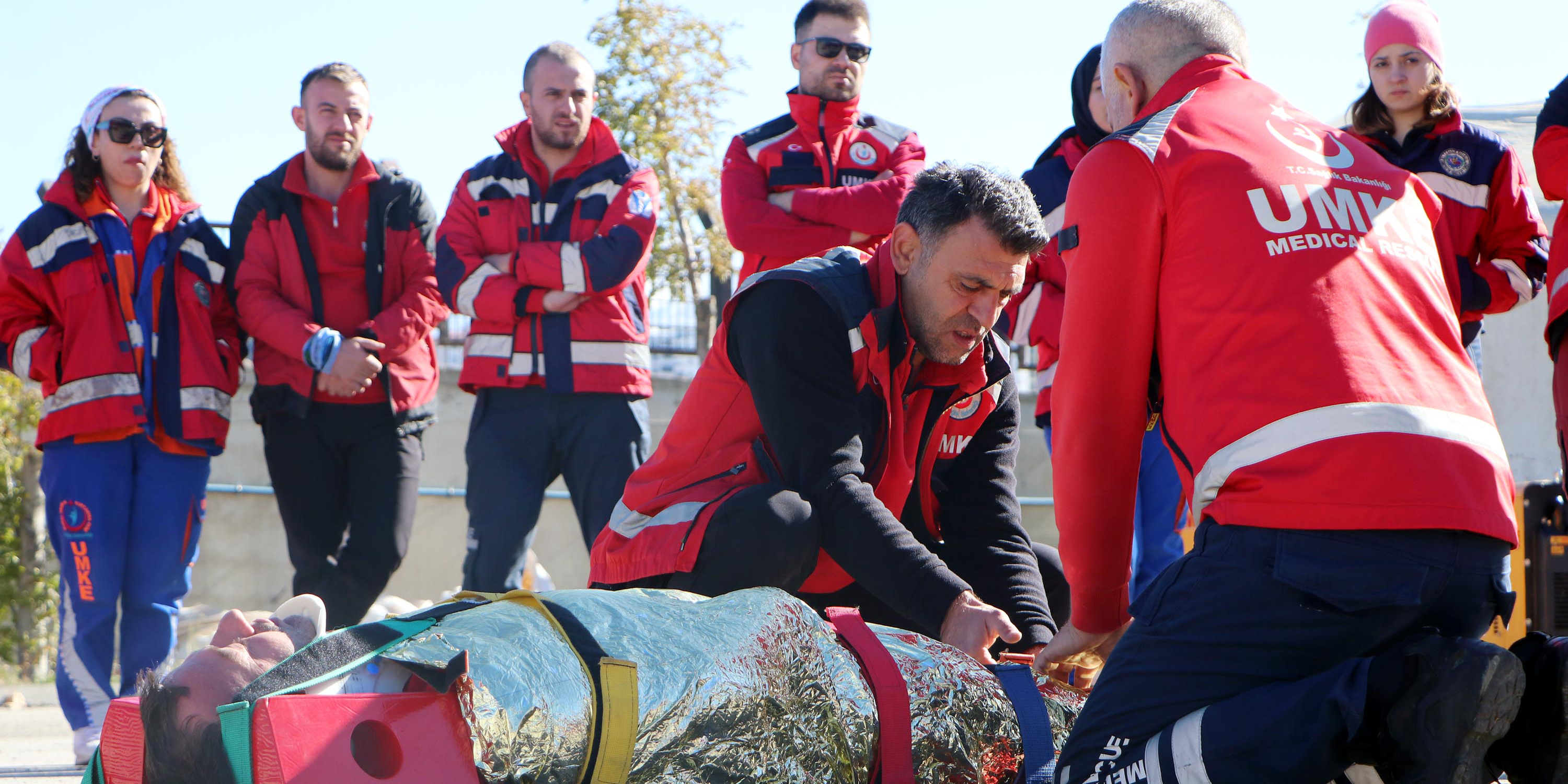 UMKE'nin eksi 8 derecede zorlu 'Temel Modül Eğitimi'