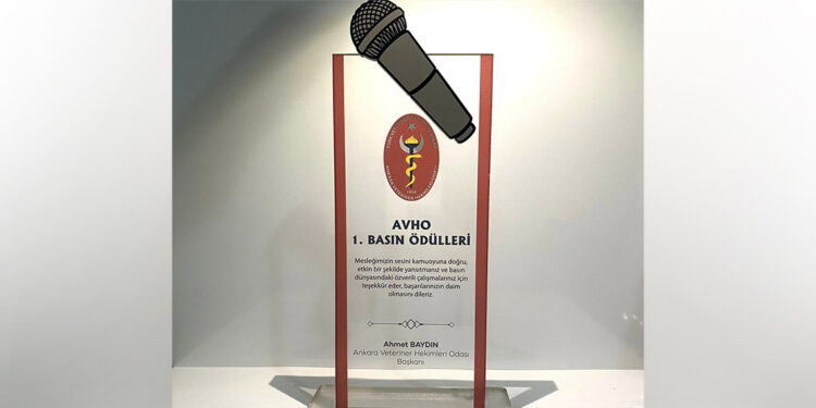 Veteriner Hekimleri Odası'ndan Haberton'a ödül