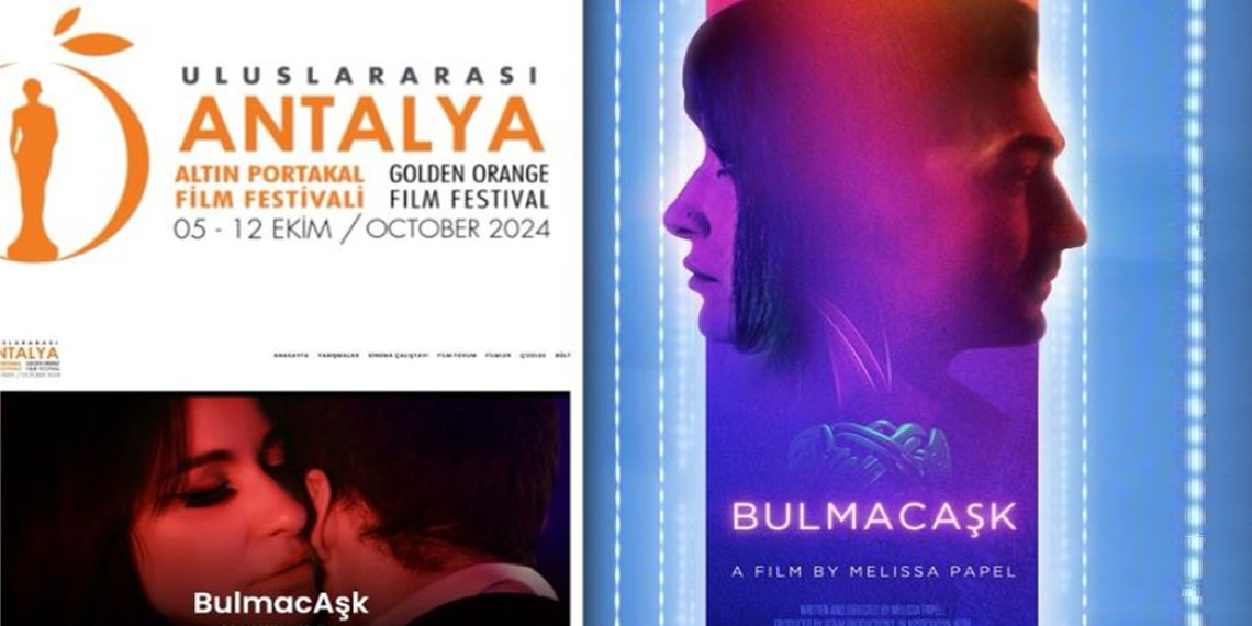 Başarılı oyuncu Melissa Papel BulmacAşk filmi ile 61. Uluslararası Antalya Altın Portakal Film Festivali’nde.
