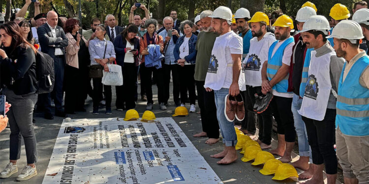 Fernas Madencilik işçileri 46 gündür eylemde