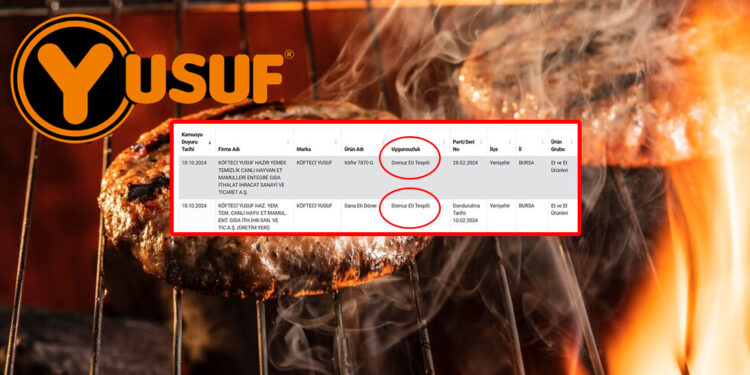Köfteci Yusuf Tarım Bakanlığı'nın listesine girdi