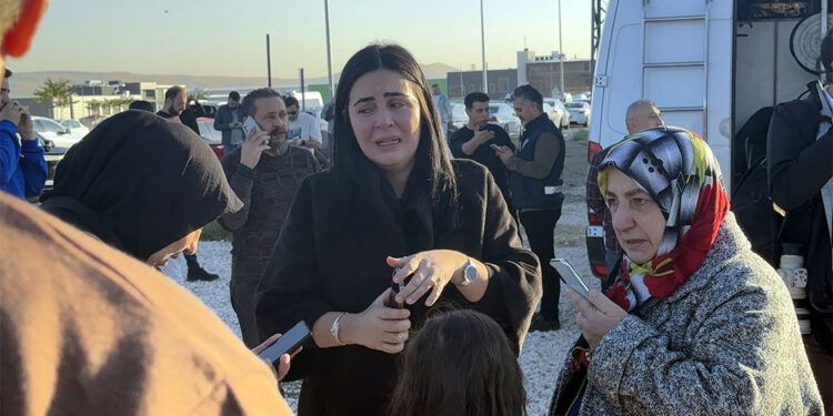 TUSAŞ çalışanlarının yakınları tesise geldi