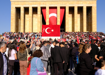 29 Ekim'de Anıtkabir'i 745 bin kişi ziyaret etti