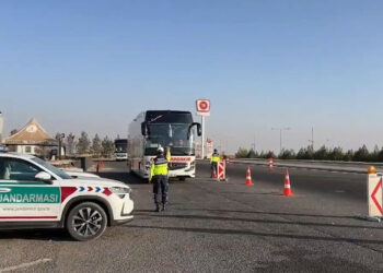 7-14 Kasım tarihleri arasında 3 milyon 14 bin 276 araç denetlendi