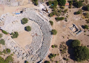 3 bin yıllık liman kenti 'Kaunos'