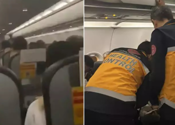 3 kez düşme tehlikesi geçiren uçak Kayseri'ye zorunlu iniş yaptı