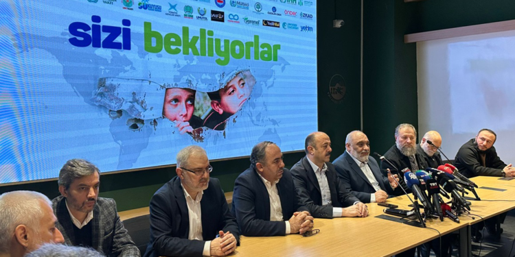 54 STK, savaş bölgeleri için ‘Sizi Bekliyorlar’ kampanyası başlattı