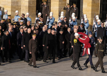 Anıtkabir'de 10 Kasım töreni