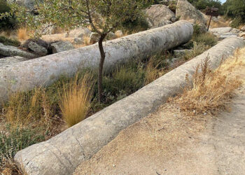 1600 yıllık granit sütunlar ilk günkü halini koruyor