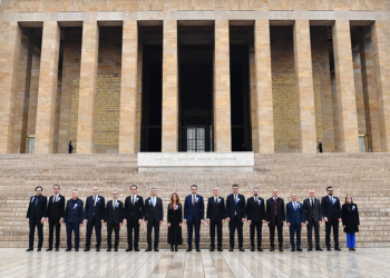 ASELSAN heyeti Anıtkabir’i ziyaret etti
