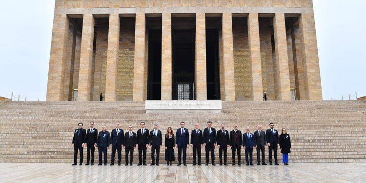 ASELSAN heyeti Anıtkabir’i ziyaret etti