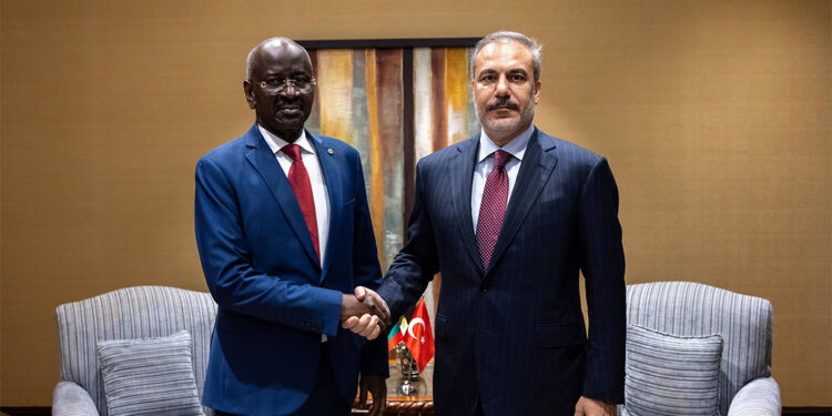 Bakan Fidan Cibuti'de temaslarını sürdürüyor