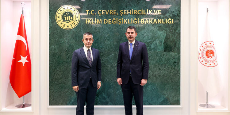 Murat Kurum Esenyurt Belediye Başkanvekili Can Aksoy’u kabul etti