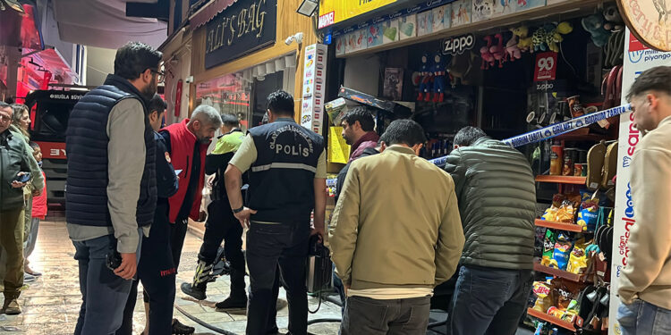 Bodrum'da ağabeyinin marketini benzin dökerek yaktı: 1 ölü, 5 yaralı