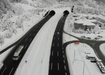 Bolu Dağı'nda yağışın etkisi azaldı