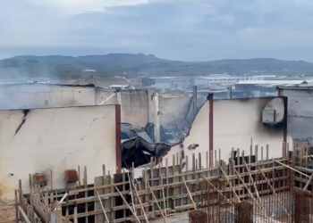 Bursa'daki fabrika yangının boyutu gün ağarınca ortaya çıktı