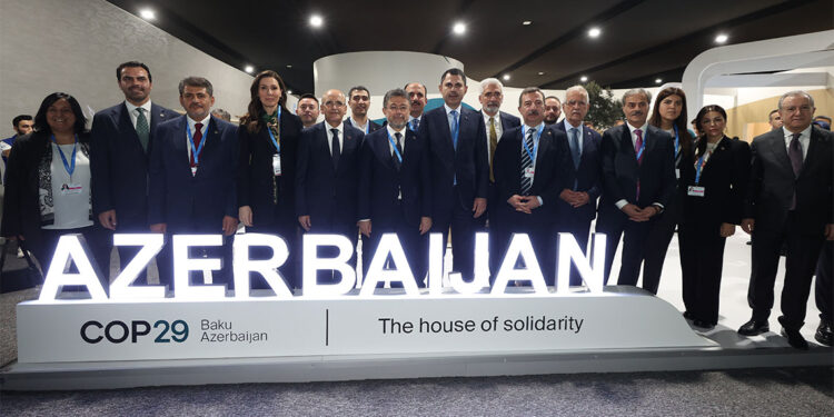 COP29'da Türkiye pavilyonu açıldı