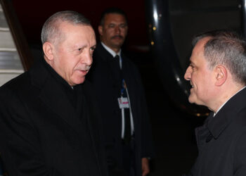 Cumhurbaşkanı Erdoğan Azerbaycan'ın başkenti Bakü'ye ulaştı