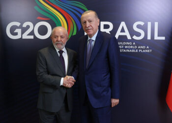 Cumhurbaşkanı Erdoğan, Brezilya Devlet Başkanı Lula Da Silva ile görüştü