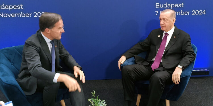 Erdoğan NATO Genel Sekreterini kabul etti