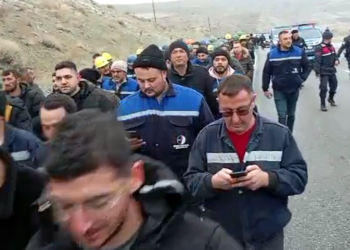 Çayırhan işçileri Ankara'ya yürüyüş başlattı