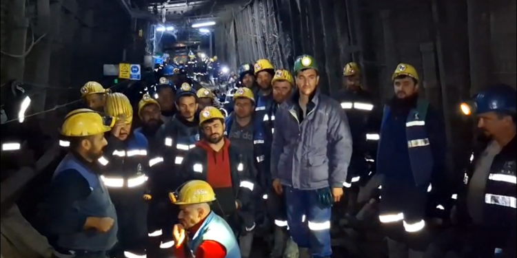 Çayırhan'da maden işçilerinin eylemi 3'üncü gününde