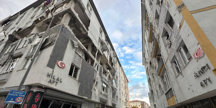 Çorum'da patlamanın olduğu bina kaldırılacak